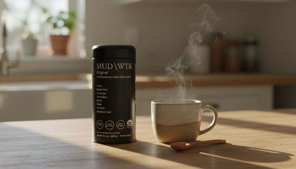mudwtr mushroom coffee brand